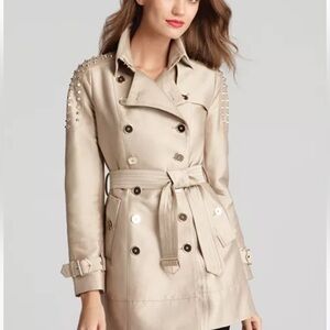 ❤️ Sam Edelman spike trench coat sz: L